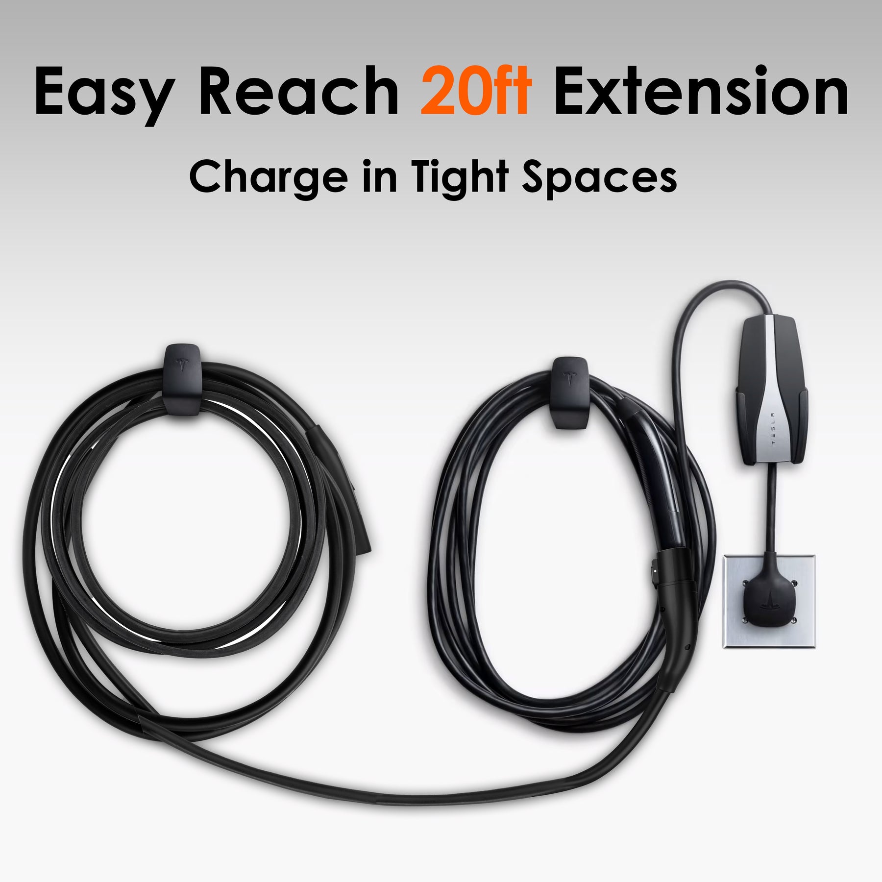 Cable de extensión Tesla Rexing de 48 A