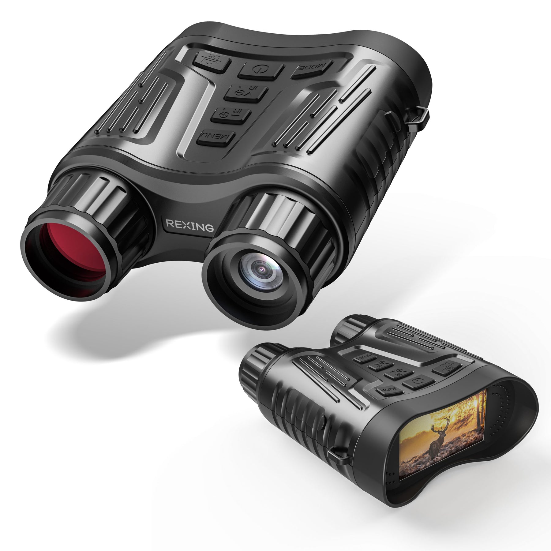 Rexing B1 Pro – Jumelles numériques à vision nocturne IR 4K