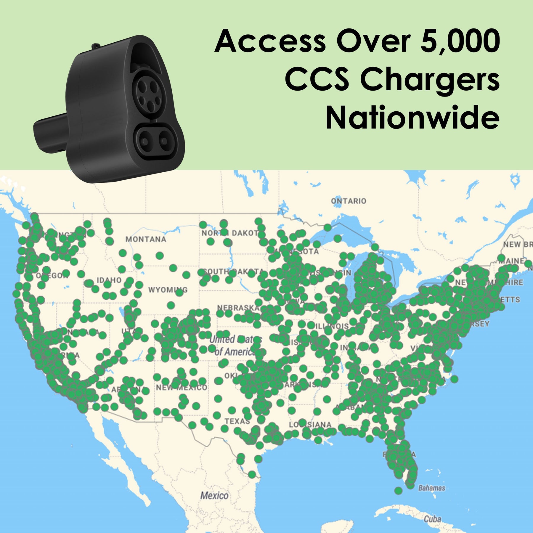 Adaptador de carga Rexing CCS a Tesla