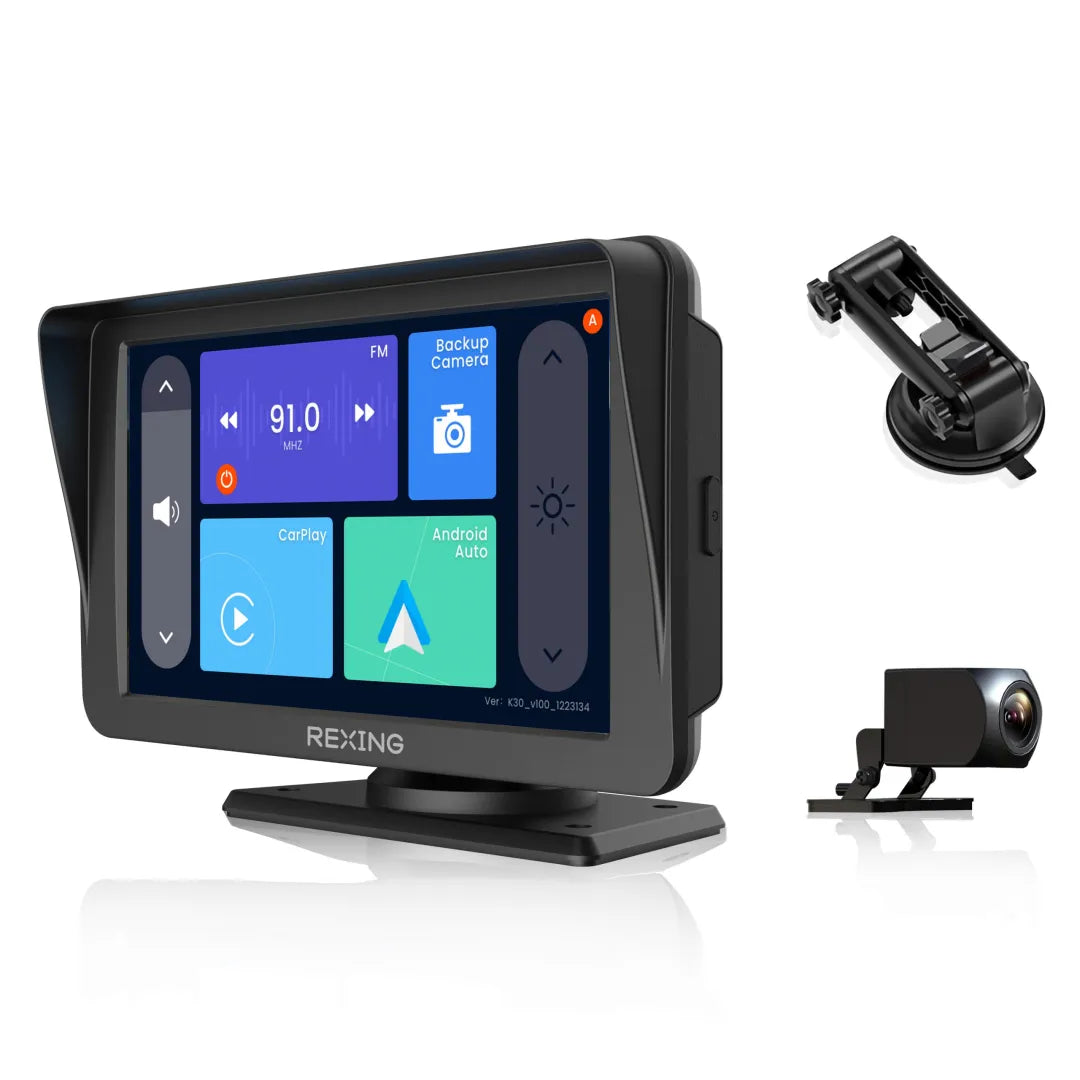 Receptor multimedia REXING W1 con cámara de respaldo