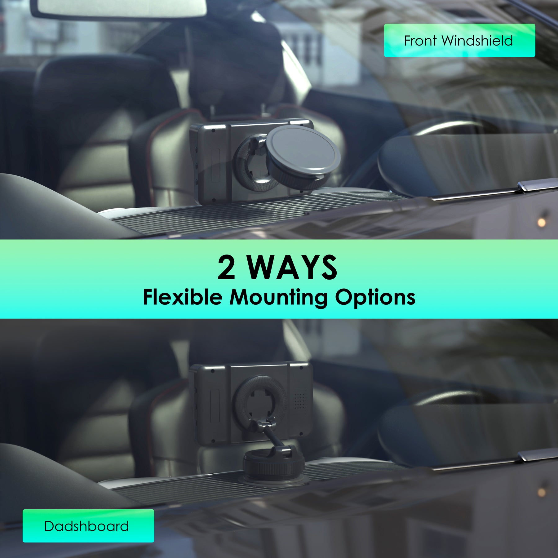 Rexing BC500 Pro In-Car Baby Monitor/Car Cam – 1080p IR Night Vision, Magnetic Mount