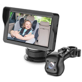 Rexing BC500 Pro In-Car Baby Monitor/Car Cam – 1080p IR Night Vision, Magnetic Mount