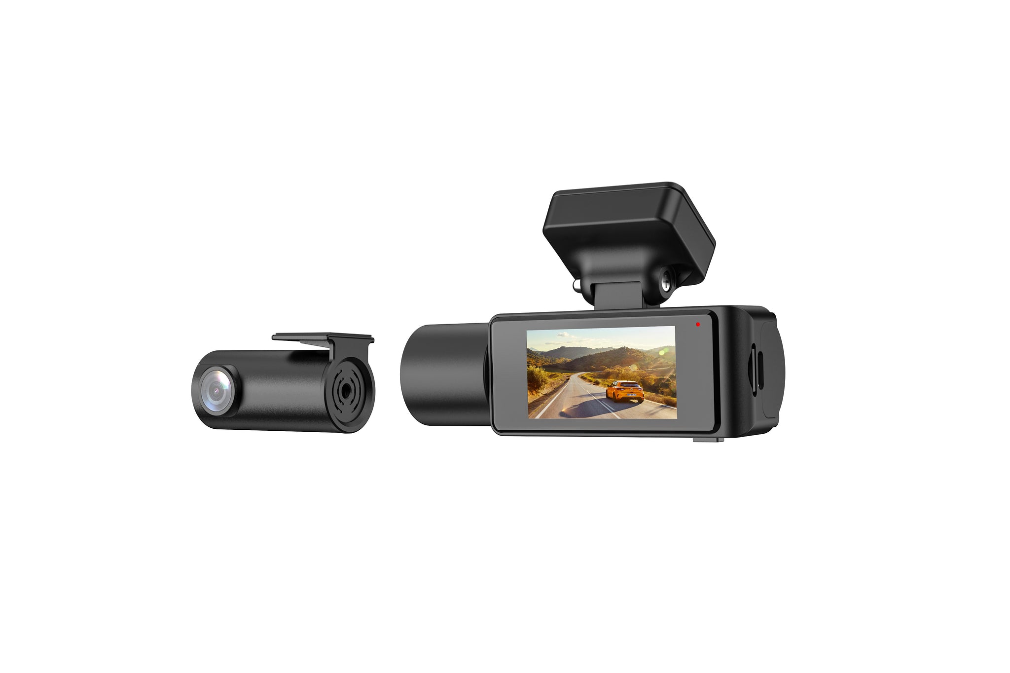 Rexing C2 Pro 4K Dual Dash Cam with Front & Rear 4K, 5GHz Wi-Fi, Parking Mode, 32GB Card