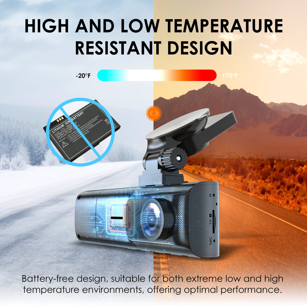 Front and rear dual-channel recording demonstration