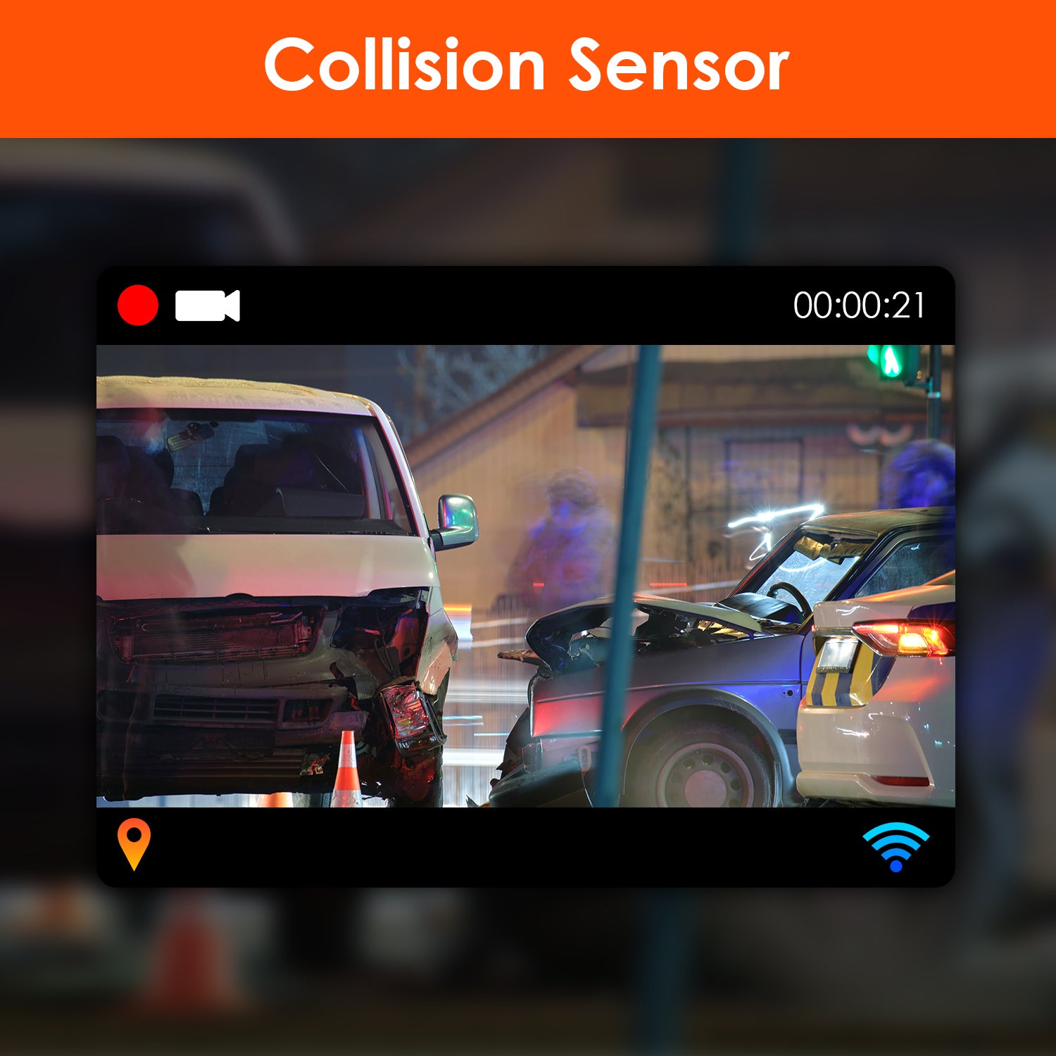 Rexing 4CH Dash Cam w/ All 1080p, Wi-Fi, GPS, Loop Recording, G-Sensor, Dual Mount, Smart Hardwire kit and 64GB Card Included