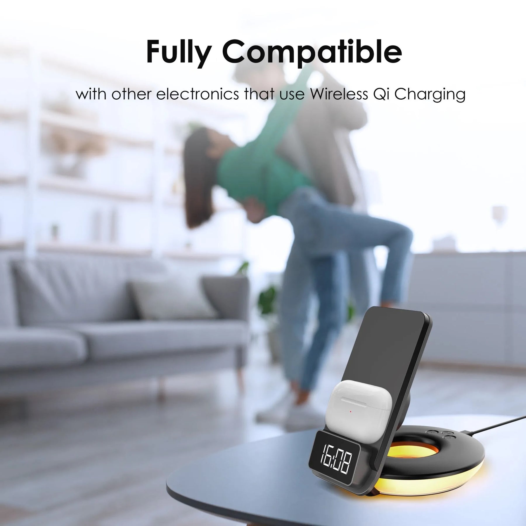 Estación de carga inalámbrica 3 en 1 Rexing