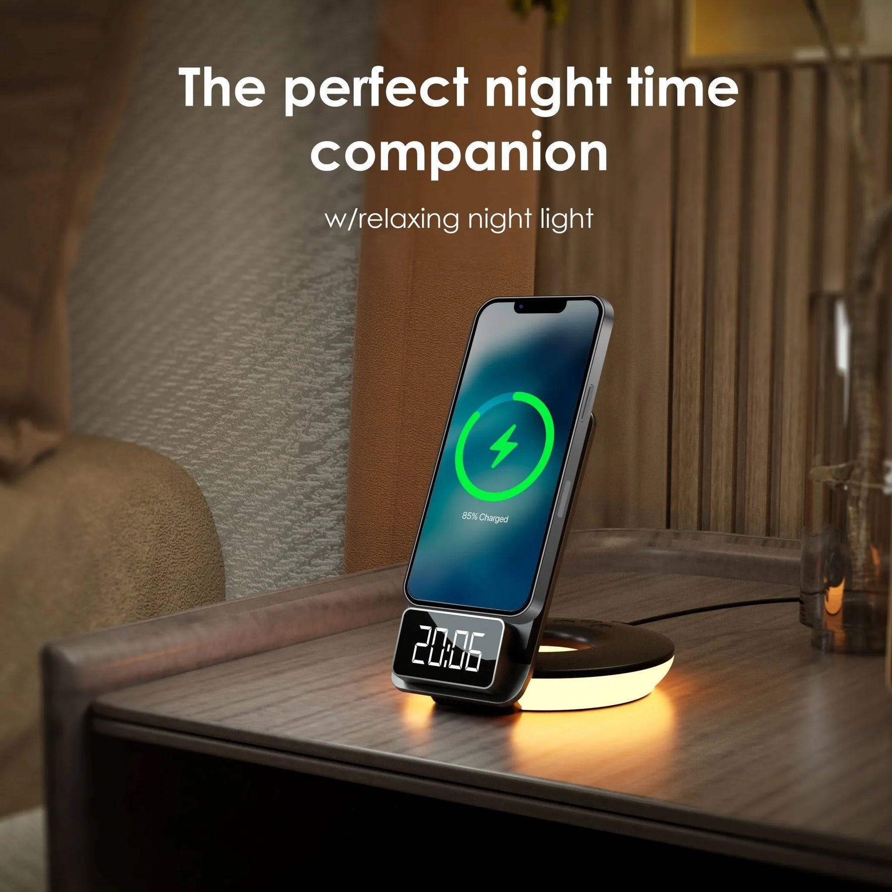 Estación de carga inalámbrica 3 en 1 Rexing