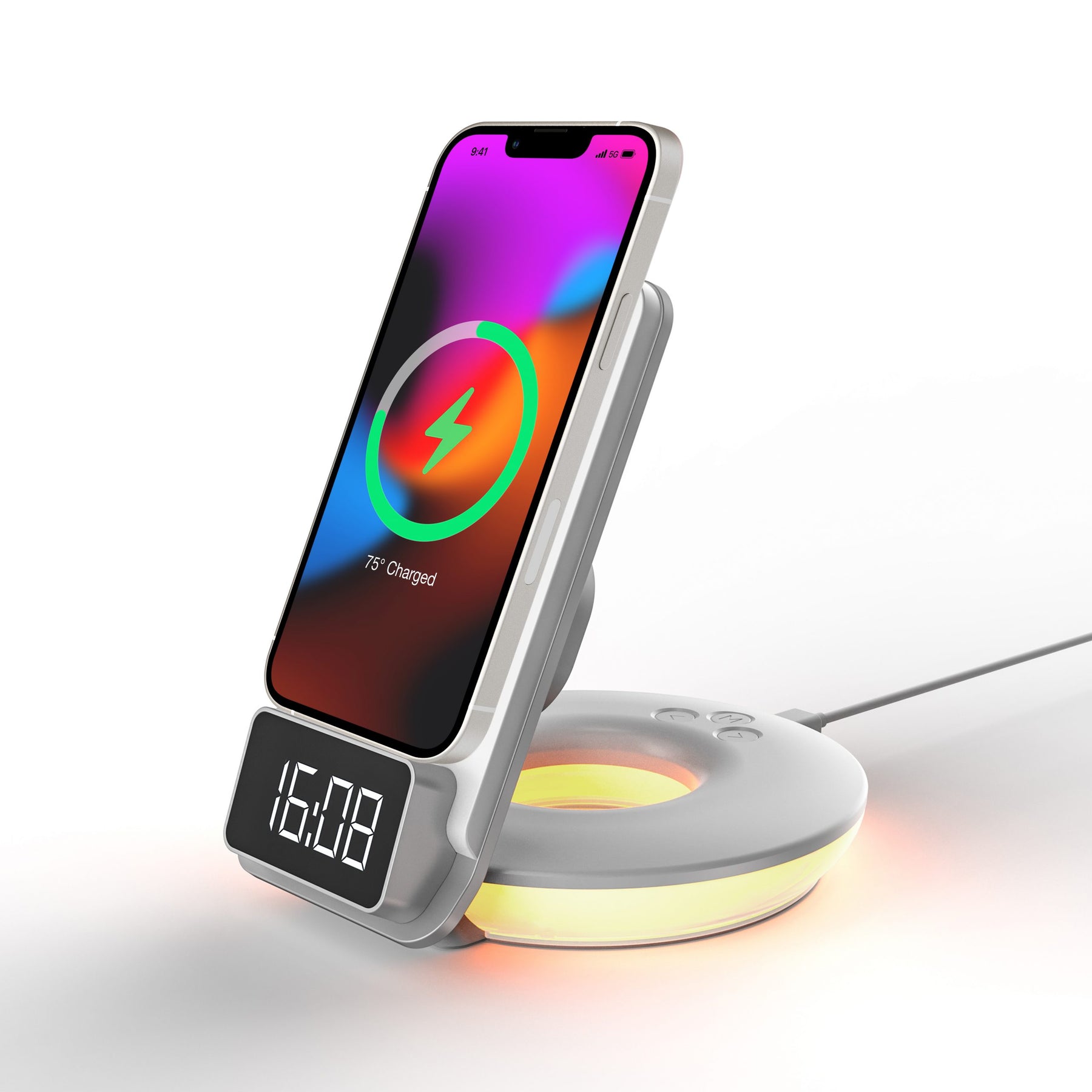 Estación de carga inalámbrica 3 en 1 Rexing