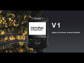 Rexing V1-4K Ultra HD Car Dash Cam with Wi-Fi